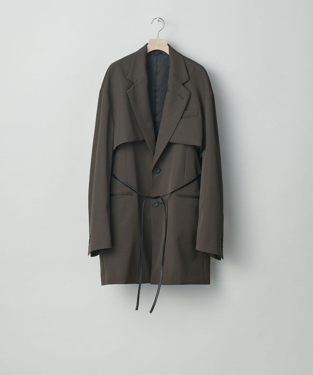 stein(シュタイン)の23AWコレクションOVERSIZED LAPELED COMBINATION JACKETのMILITARY KHAKI