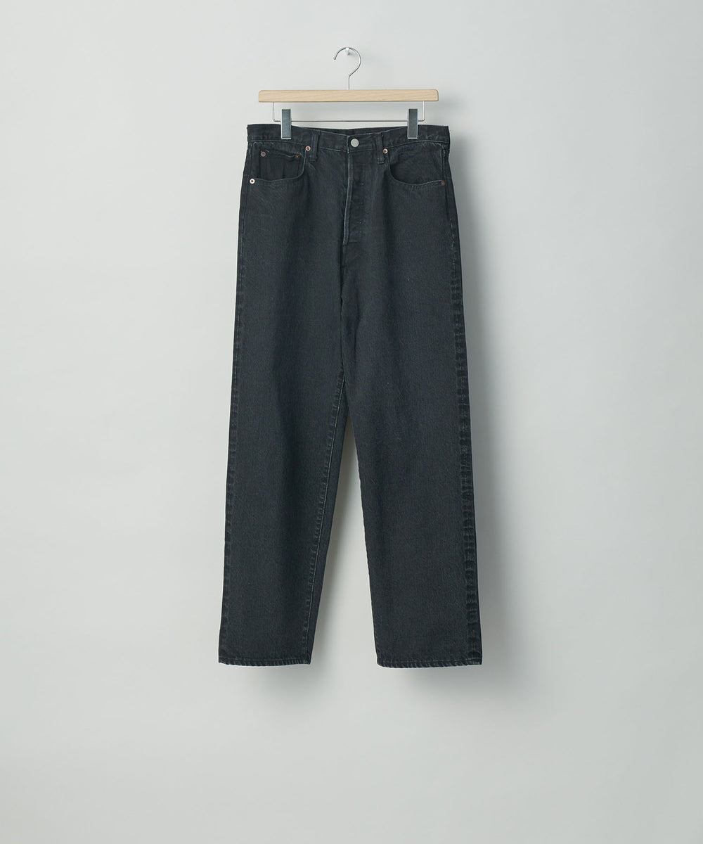stein(シュタイン)の23AWコレクション5PK VINTAGE REPRODUCTION DENIM JEANSのBLACK