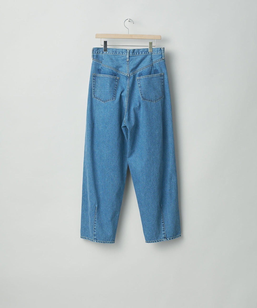 stein(シュタイン)の23AWコレクションVINTAGE REPRODUCTION DAMAGE WIDE DENIM JEANSのINDIGO