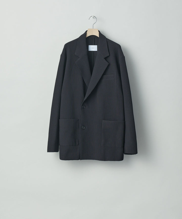 stein(シュタイン)の23AWコレクションOVERSIZED GRADATION PLEATS JACKETのBLACK