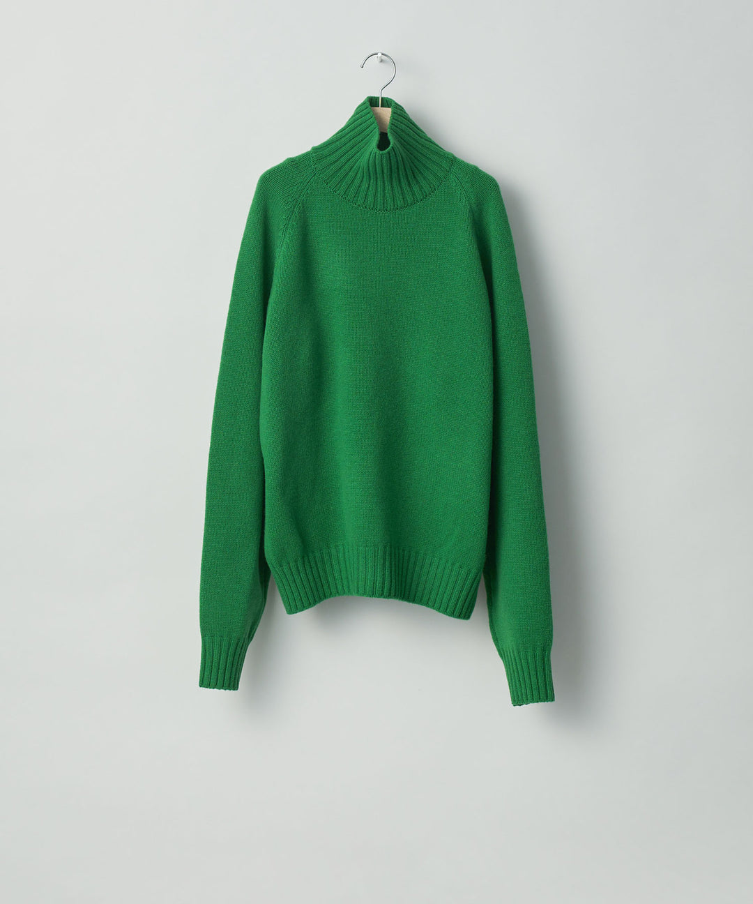 stein(シュタイン)の23AWコレクションEX FINE LAMBS LOOSE HIGH NECK KNIT LSのGREEN