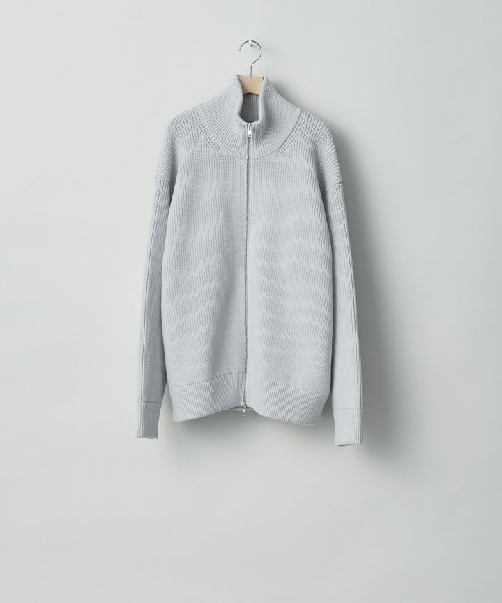 【stein】シュタイン 23AW OVERSIZED DRIVERS KNIT ZIP JACKET - OFF GREY sessionセッション福岡セレクトショップ 公式通販サイト