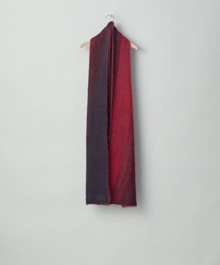 stein(シュタイン)の23AWコレクションGRADATION MOHAIR MUFFLER のRED sessionセッション福岡セレクトショップ 公式通販サイト 