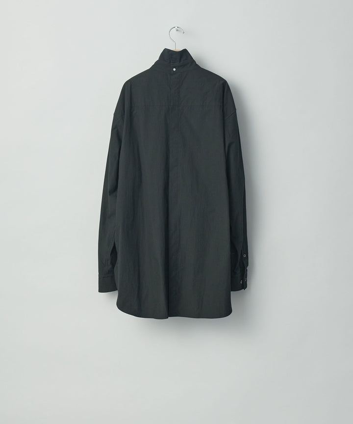 stein(シュタイン)の23AWコレクションOVERSIZED BREAKABLE LONG SHIRTのBLACK