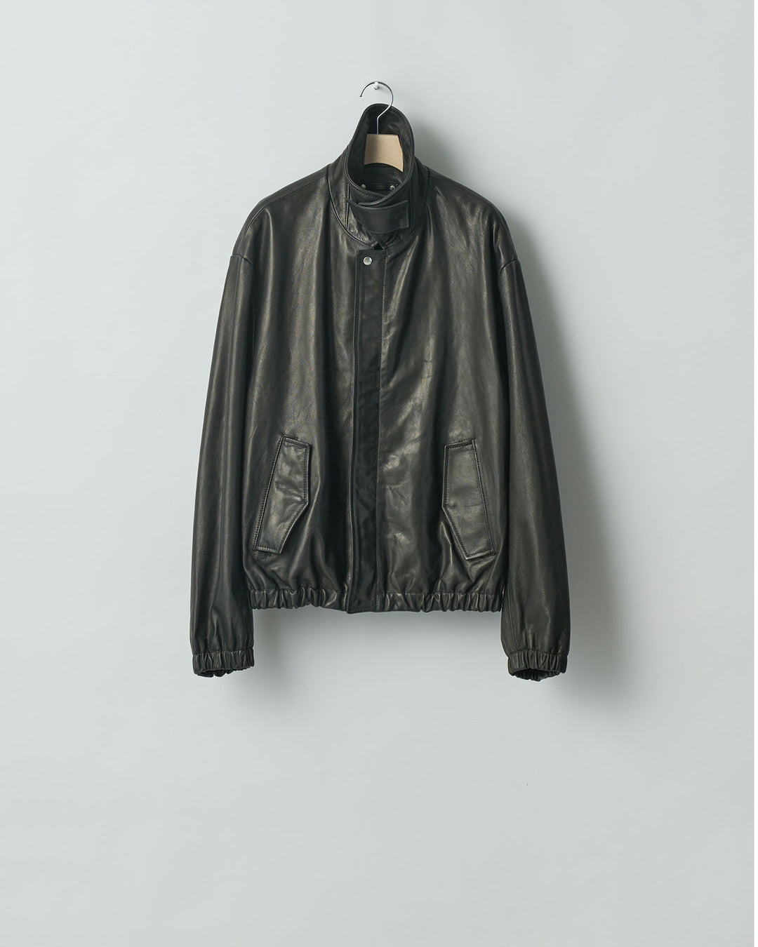 stein(シュタイン)の24SSコレクションLEATHER ZIP BLOUSONのBLACKssstein stein シュタインのLEATHER ZIP BLOUSON - BLACK公式通販サイトsession福岡セレクトショップ
