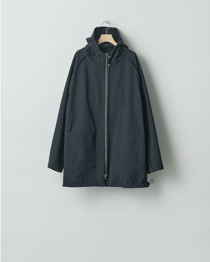 【stein】シュタイン24ss REVERSIBLE HOODED COAT - BLACK sessionセッション福岡セレクトショップ 公式通販サイト 