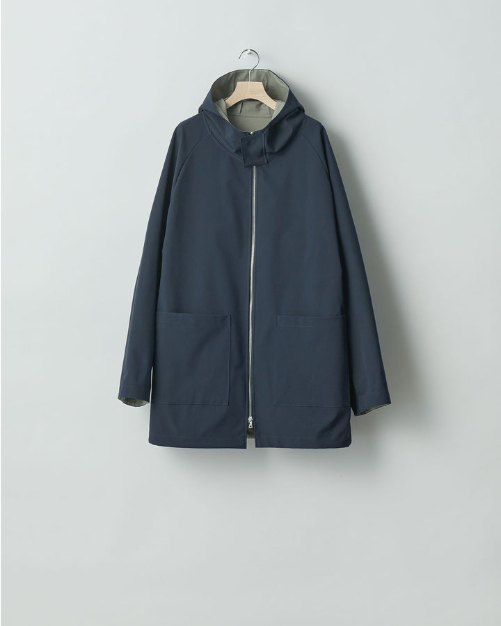 【stein】シュタイン24ss REVERSIBLE HOODED COAT - DARK NAVY sessionセッション福岡セレクトショップ 公式通販サイト