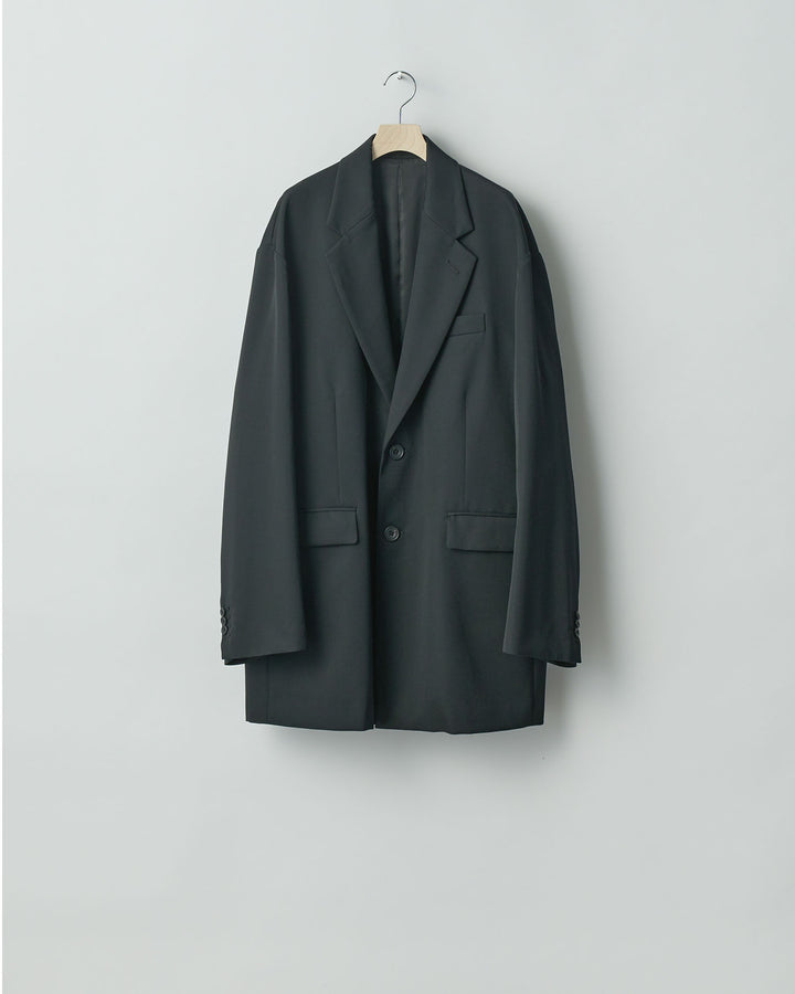 stein(シュタイン)の24SSコレクションOVERSIZED SINGLE BREASTED LONG JACKETのBLACK sessionセッション福岡セレクトショップ 公式通販サイト