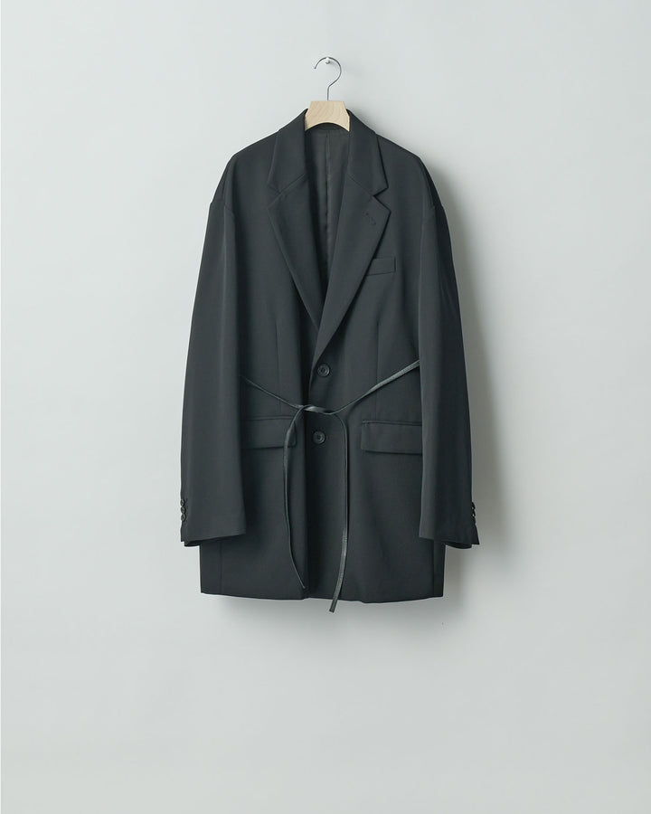stein(シュタイン)の24SSコレクションOVERSIZED SINGLE BREASTED LONG JACKETのBLACK sessionセッション福岡セレクトショップ 公式通販サイト