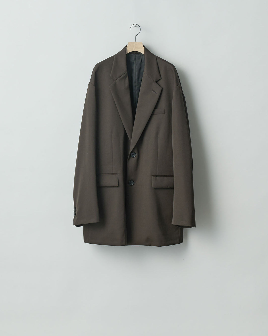 stein(シュタイン)の24SSコレクションOVERSIZED SINGLE BREASTED LONG JACKETのMILITARY KHAKI sessionセッション福岡セレクトショップ 公式通販サイト