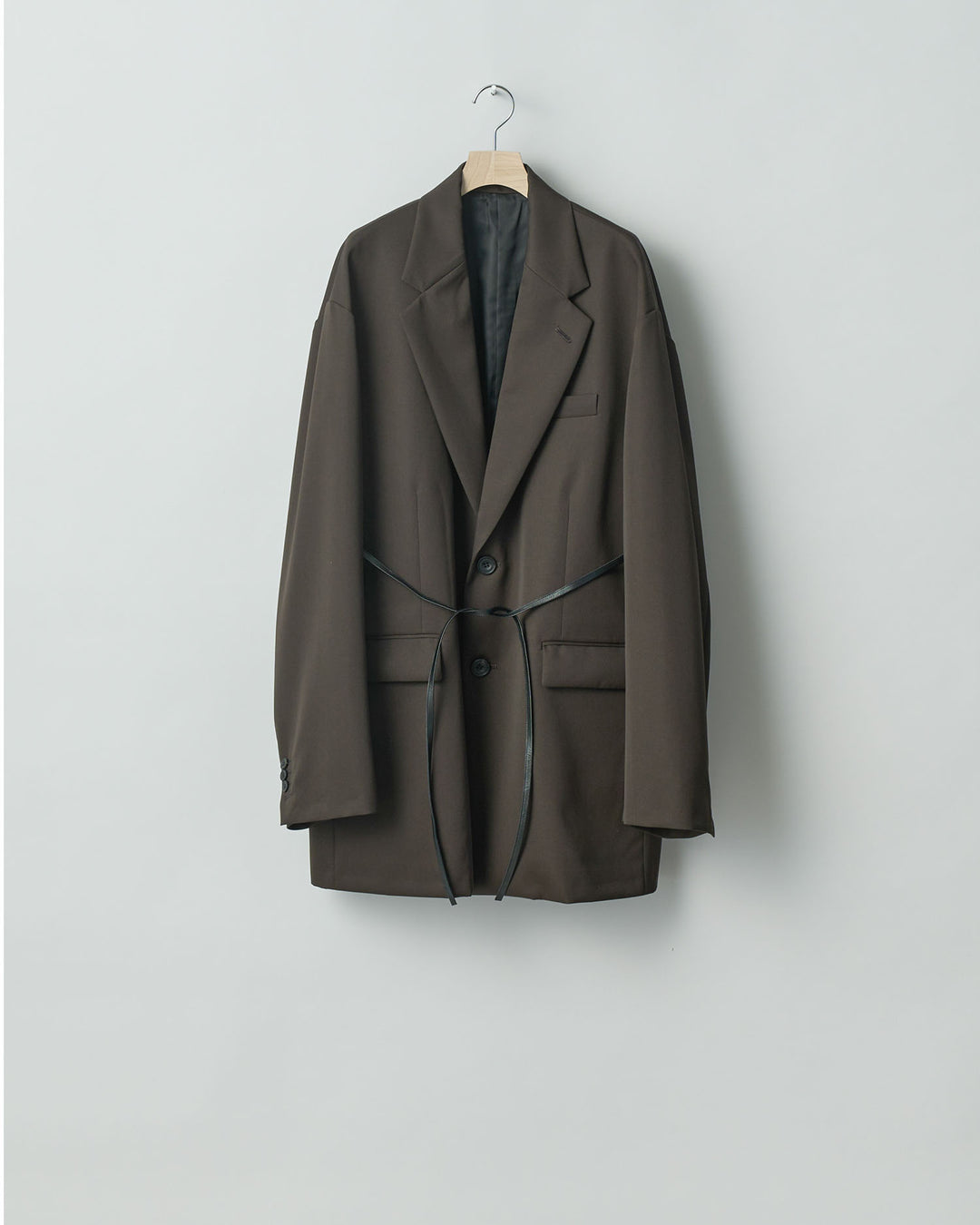 stein(シュタイン)の24SSコレクションOVERSIZED SINGLE BREASTED LONG JACKETのMILITARY KHAKI sessionセッション福岡セレクトショップ 公式通販サイト