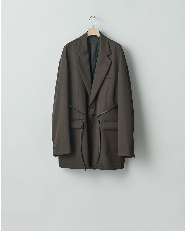 stein(シュタイン)の24SSコレクションOVERSIZED SINGLE BREASTED LONG JACKETのMILITARY KHAKI sessionセッション福岡セレクトショップ 公式通販サイト