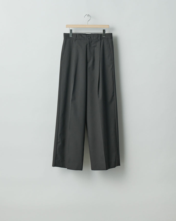 ssstein シュタインのEXTRA WIDE TROUSERS DARK CHARCOAL公式通販サイトsession福岡セレクトショップ