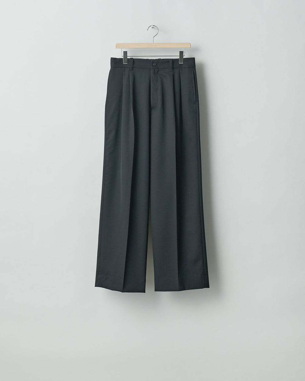 stein(シュタイン)の24SSコレクションLONG WIDE TROUSERSのBLACK  sessionセッション福岡セレクトショップ 公式通販サイト