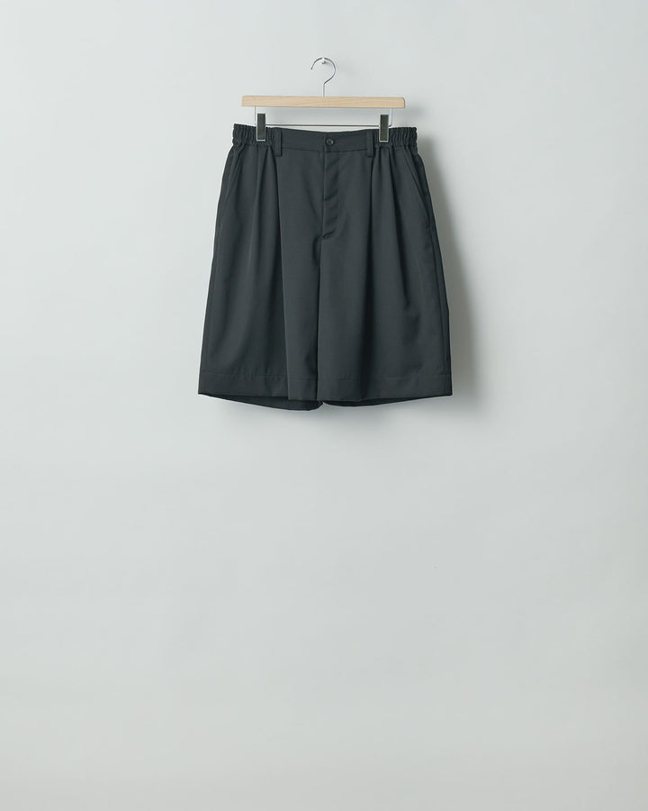 ssstein stein(シュタイン)の24SSコレクションWIDE EASY SHORT TROUSERSのBLACK 公式通販サイトsession福岡セレクトショップ