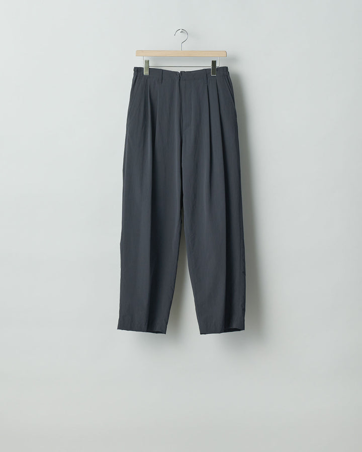 【stein】ssstein シュタインのWINDPROOF NYLON WIDE EASY TROUSERSのBLACK 公式通販サイトsession福岡セレクトショップ