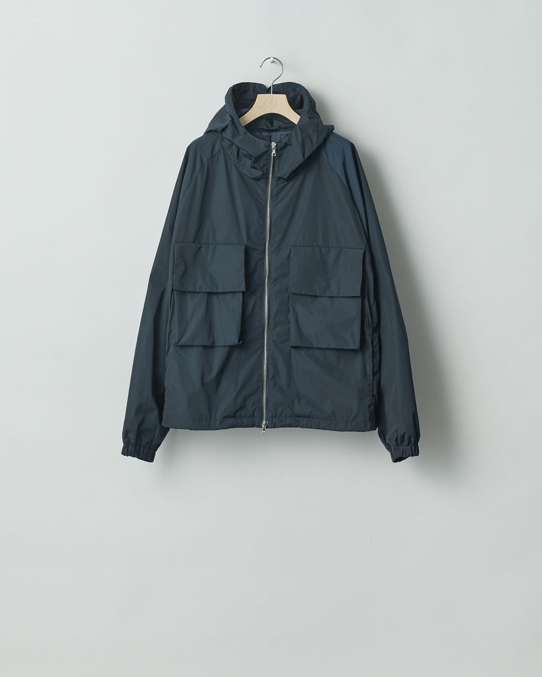 【stein】ssstein シュタインのNYLON TAFTA HOODED SHORT JACKETのDARK NAVY　 公式通販サイトsession福岡セレクトショップ