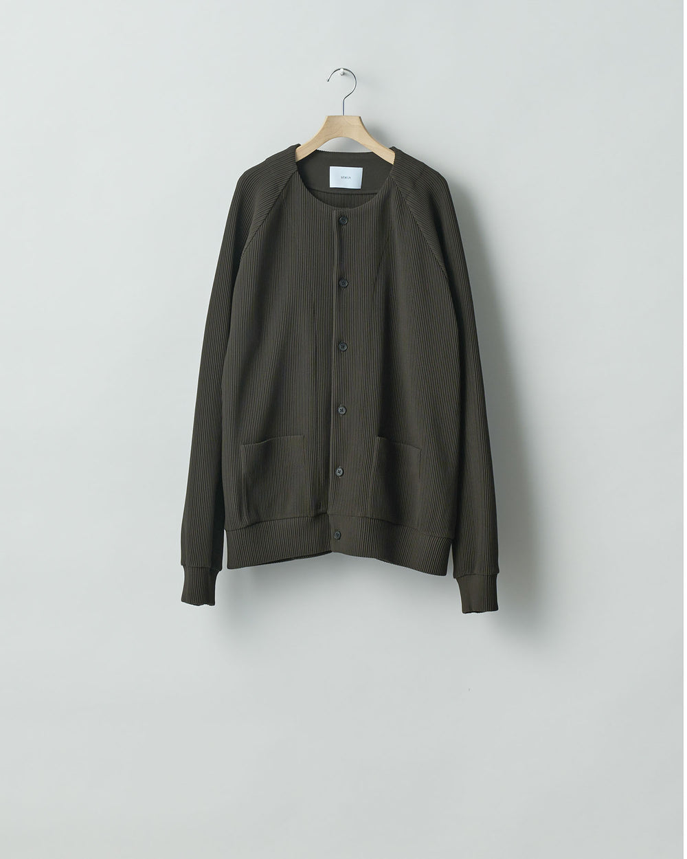 【stein】ssstein シュタインのGRADATION PLEATS CARDIGANのMILITARY KHAKI　 公式通販サイトsession福岡セレクトショップ
