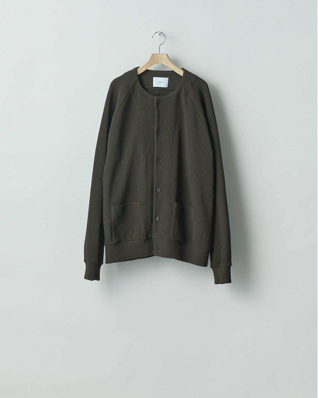 【stein】ssstein シュタインのGRADATION PLEATS CARDIGANのMILITARY KHAKI　 公式通販サイトsession福岡セレクトショップ