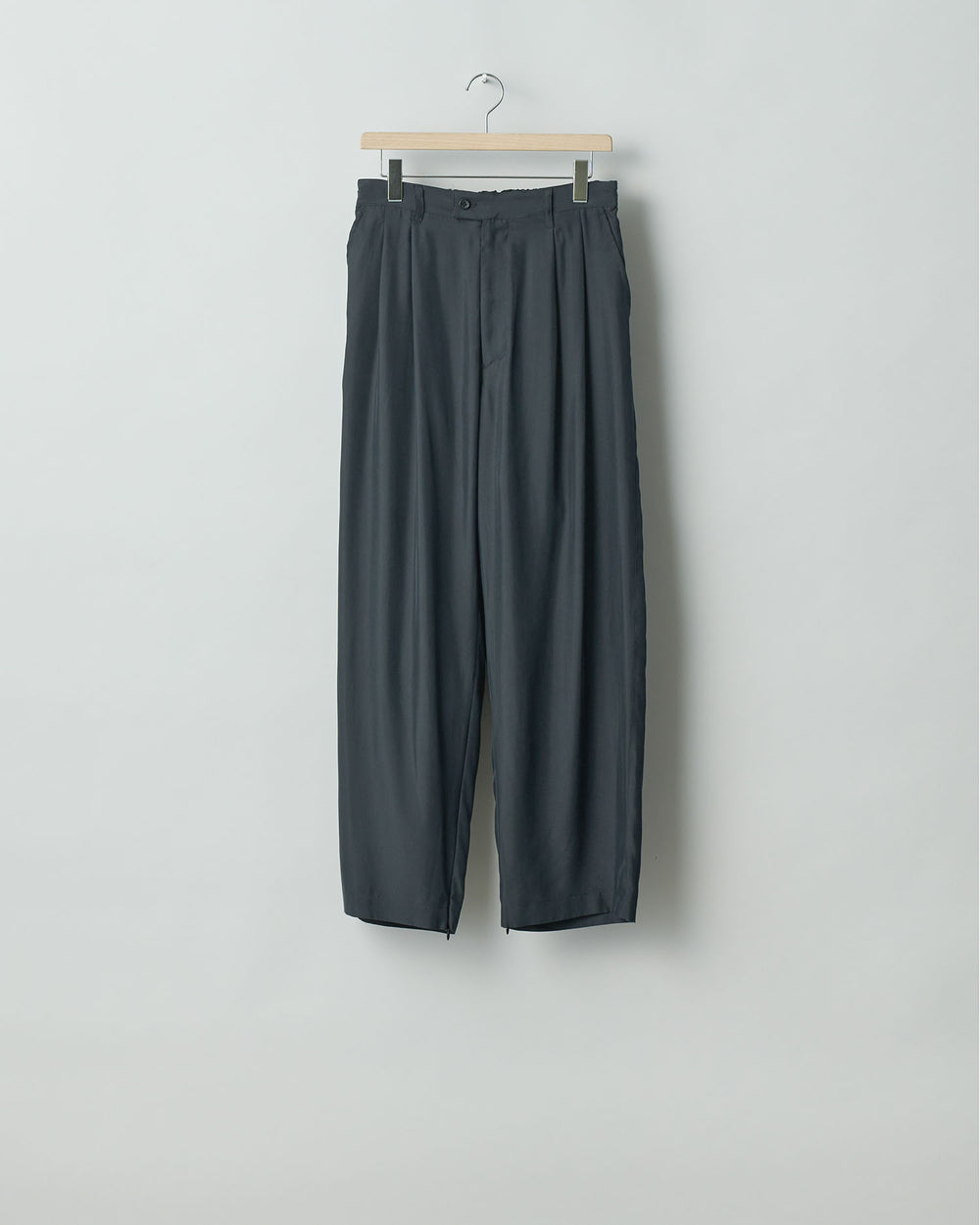 【stein】ssstein シュタインのCUPRO WIDE EASY TROUSERSのBLACK  公式通販サイトsession福岡セレクトショップ