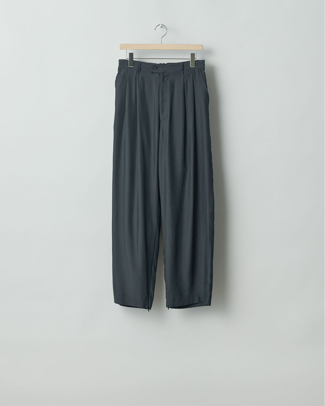 【stein】ssstein シュタインのCUPRO WIDE EASY TROUSERSのBLACK  公式通販サイトsession福岡セレクトショップ