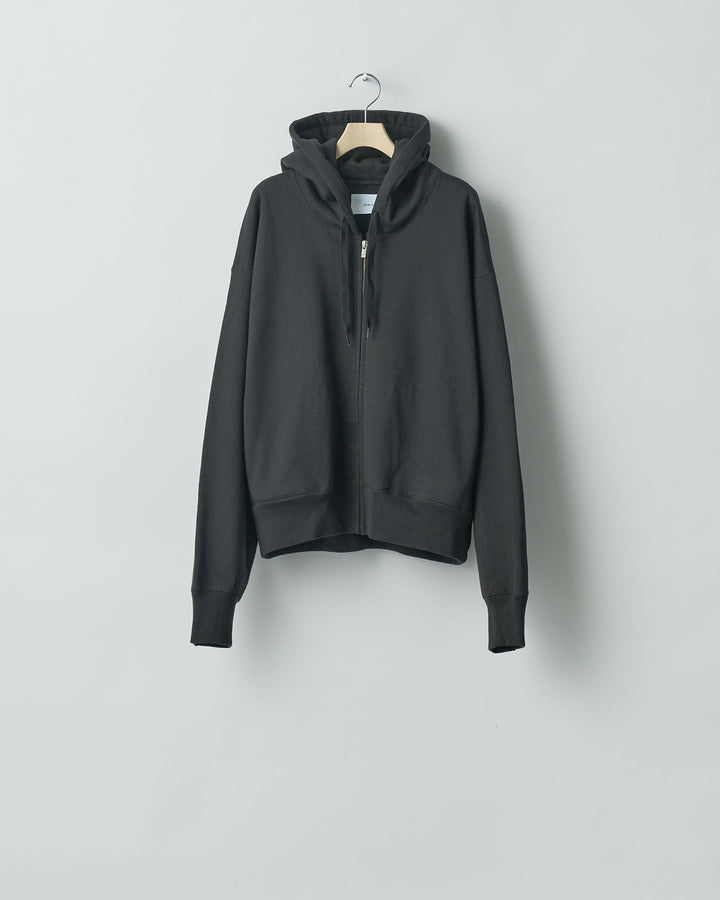 stein(シュタイン)の24SSコレクションUNTWISTED YARN SWEAT ZIP UP HOODYのCHARCOAL