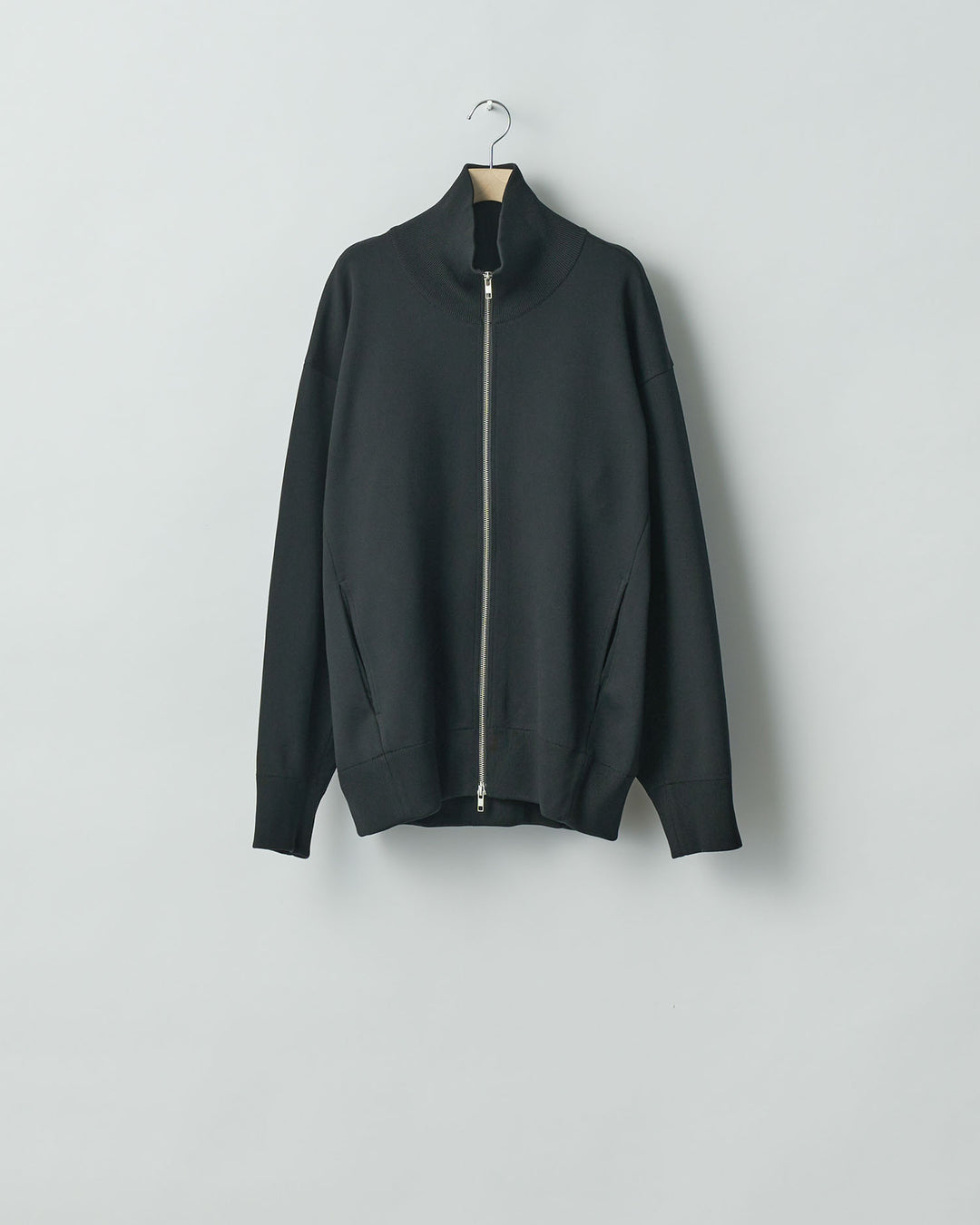 【stein】ssstein シュタインのCUPRO BICOLOR ZIP JACKETのBLACK × BLACK 公式通販サイトsession福岡セレクトショップ