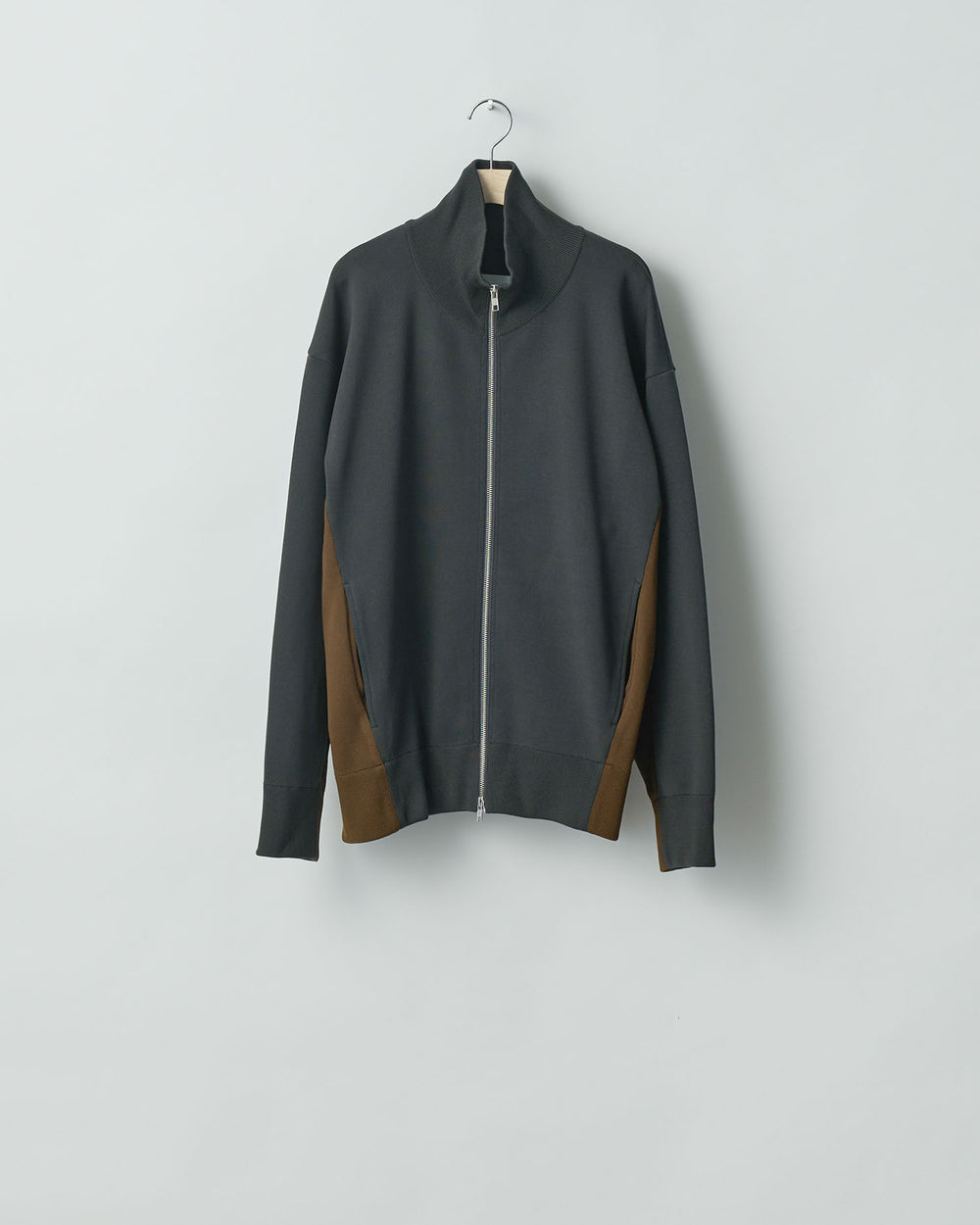 【stein】ssstein シュタインのCUPRO BICOLOR ZIP JACKETのCAMEL × CHARCOAL 公式通販サイトsession福岡セレクトショップ