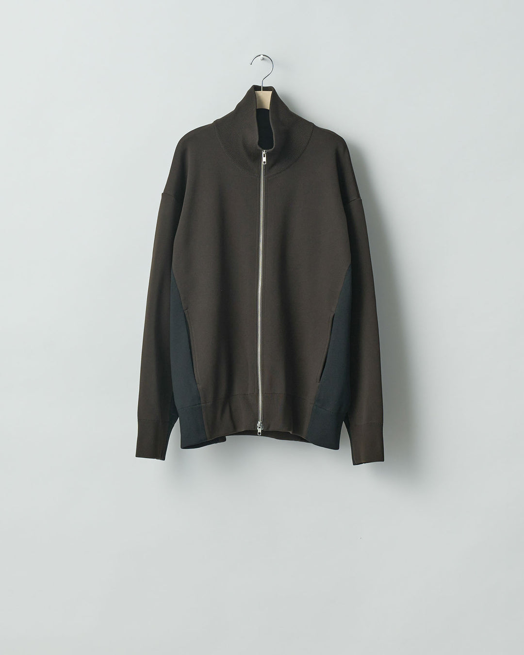【stein】ssstein シュタインのCUPRO BICOLOR ZIP JACKETのMILITARY KHAKI × BLACK 公式通販サイトsession福岡セレクトショップ