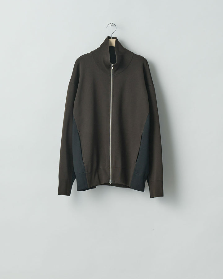 【stein】ssstein シュタインのCUPRO BICOLOR ZIP JACKETのMILITARY KHAKI × BLACK 公式通販サイトsession福岡セレクトショップ