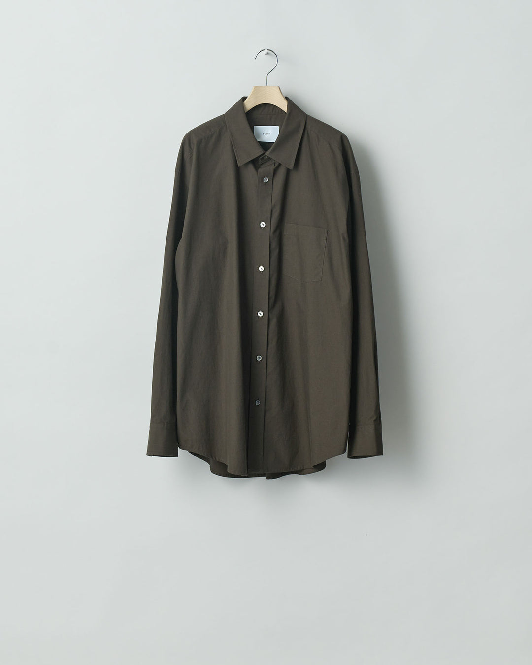 stein(シュタイン)の24SSコレクションOVERSIZED STANDARD SHIRTのMILITARY KHAKI公式通販サイトsession福岡セレクトショップ
