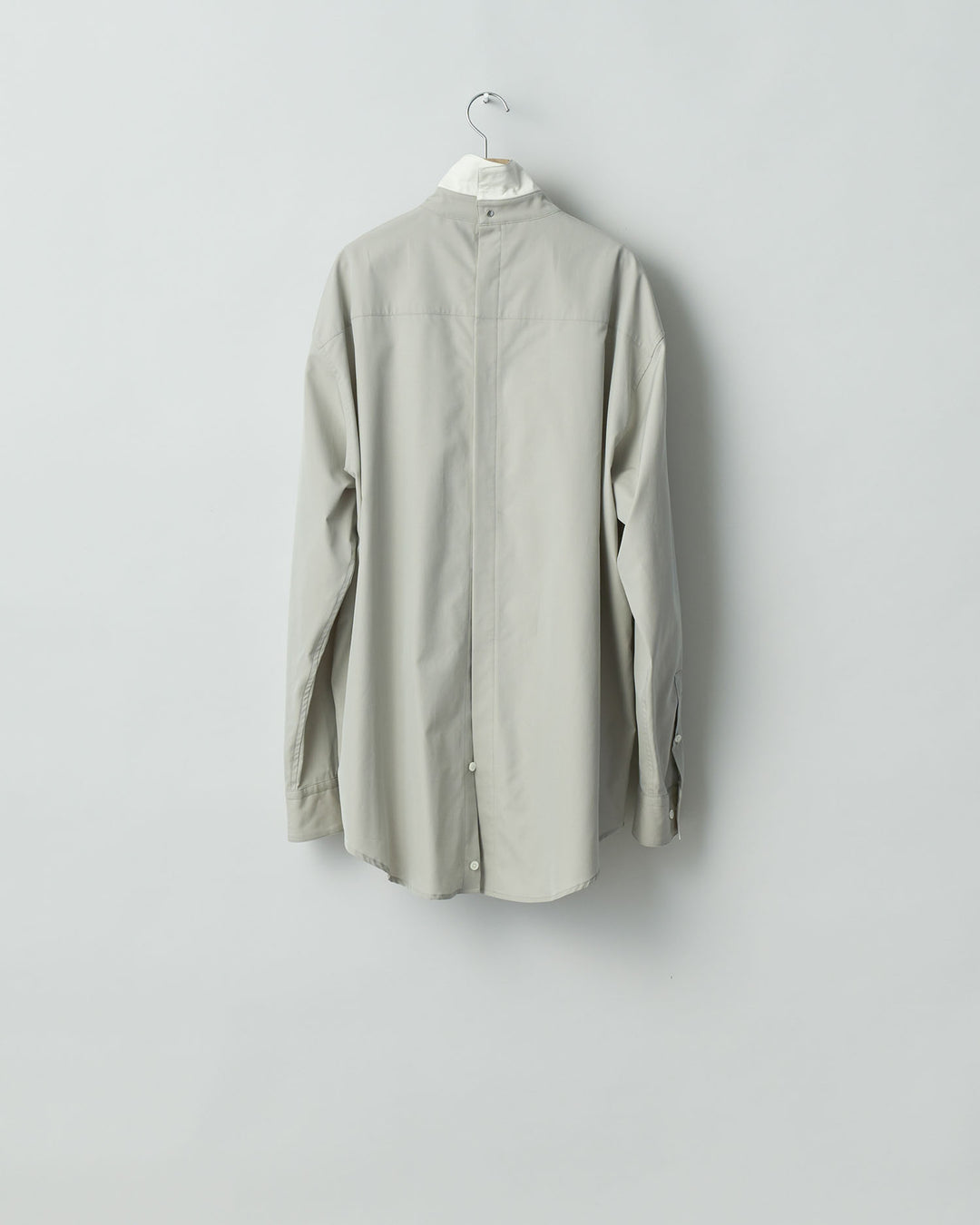 【stein】ssstein シュタインのOVERSIZED BACK BUTTONED SHIRT - GREIGE公式通販サイトsession福岡セレクトショップ