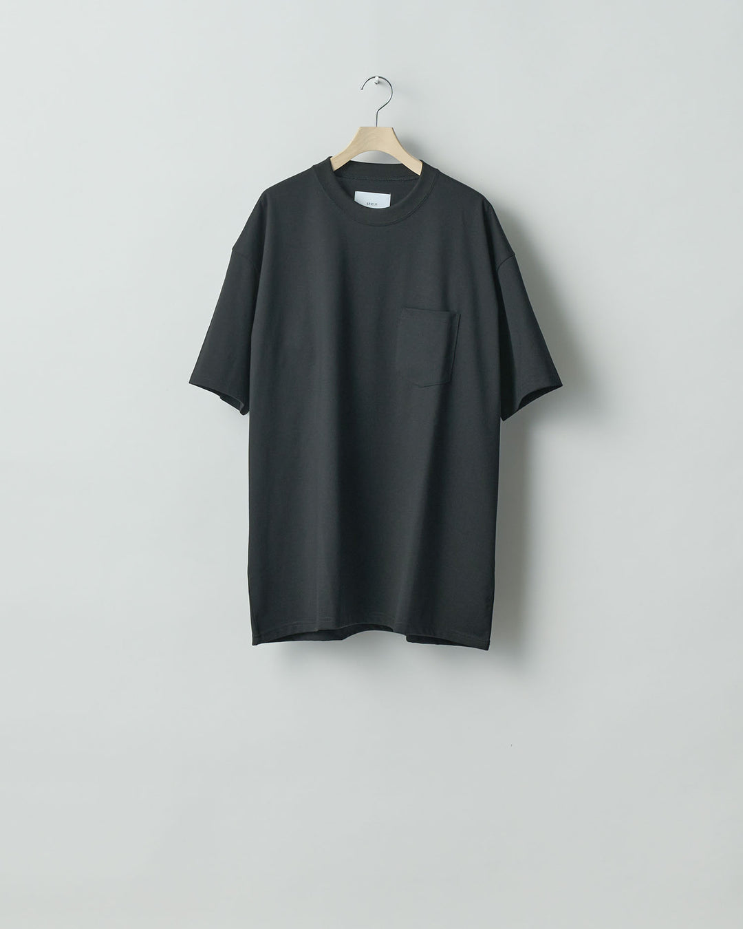 ssstein stein(シュタイン)の24SSコレクションOVERSIZED POCKET TEEのBLACK 公式通販サイトsession福岡セレクトショップ