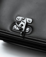 画像をギャラリービューアに読み込む, SUBLATIONS サブレーションズACCORDION BAG : DICTIONARYのBLACK 公式通販サイトsession福岡セレクトショップ
