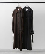 画像をギャラリービューアに読み込む, 【SUBLATIONS】KIVULI PRINT LIGHT WEIGHT COAT - DARK KHAKI
