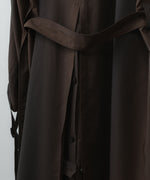 画像をギャラリービューアに読み込む, 【SUBLATIONS】KIVULI PRINT LIGHT WEIGHT COAT - DARK BROWN
