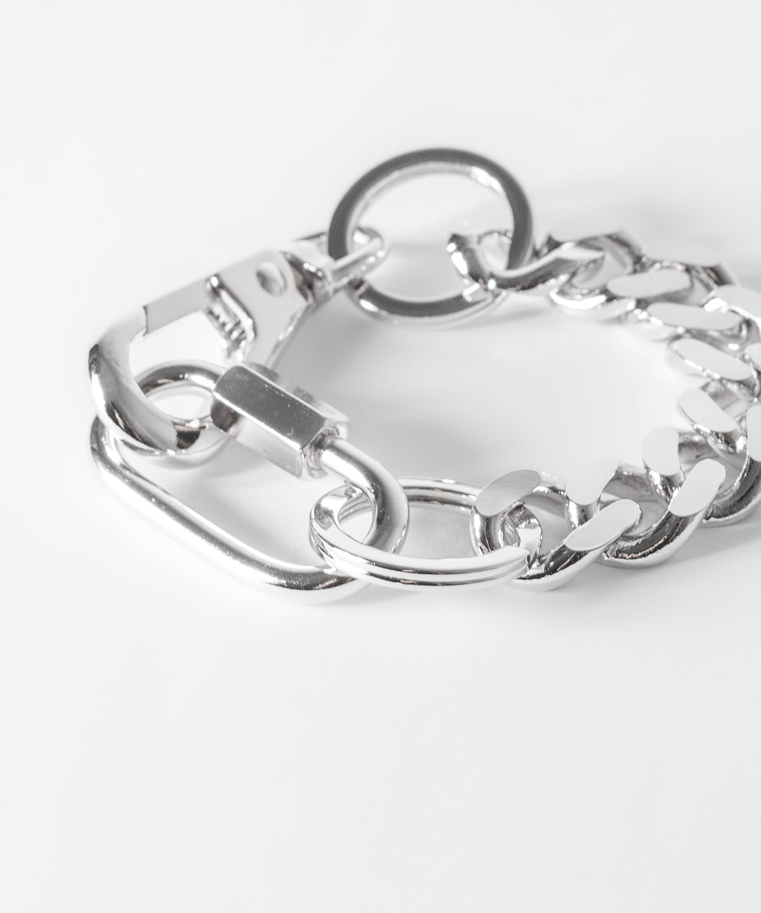 THE OBJECT ザ オブジェクトのHKG BRASS BRACELET KARABINA - SILVERの公式通販サイトsession福岡セレクトショップ