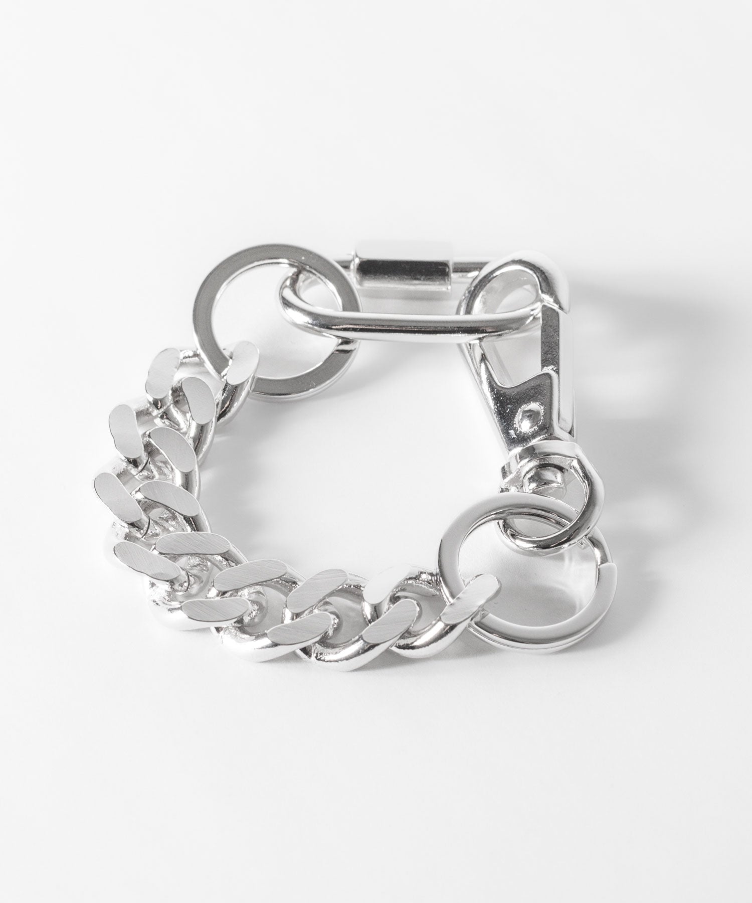 THE OBJECT ザ オブジェクトのHKG BRASS BRACELET KARABINA - SILVERの公式通販サイトsession福岡セレクトショップ