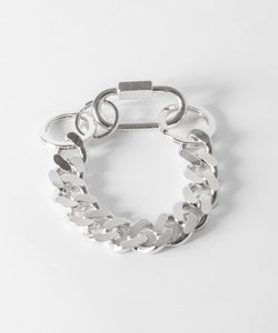 THE OBJECT ザ オブジェクトのHKG BRASS BRACELET RINGHOOK - SILVERの公式通販サイトsession福岡セレクトショップ