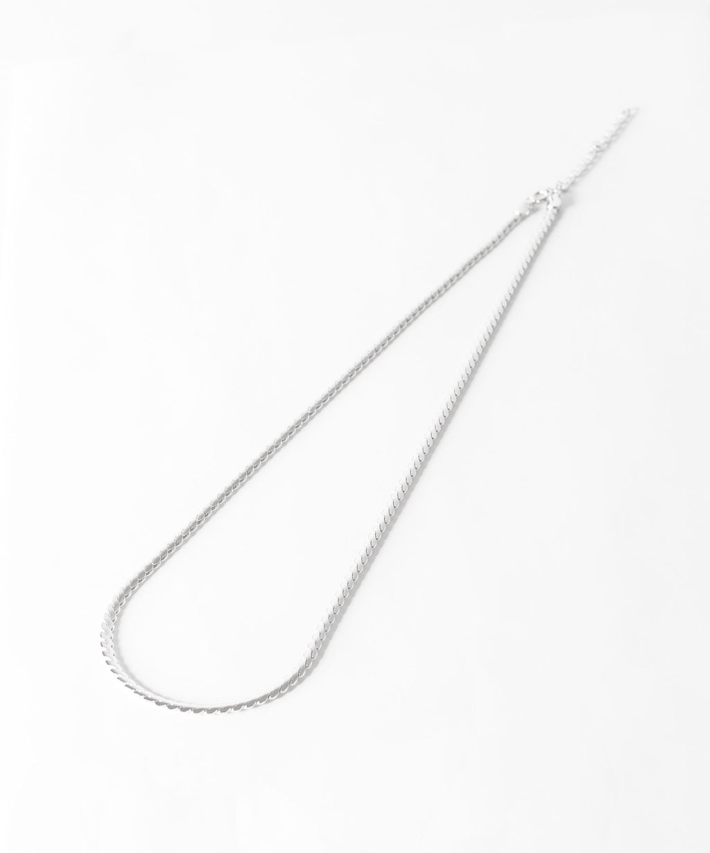 THE OBJECT ザ オブジェクトのPAR NARROW SNAKE NECKLACE - SILVERの公式通販サイトsession福岡セレクトショップ