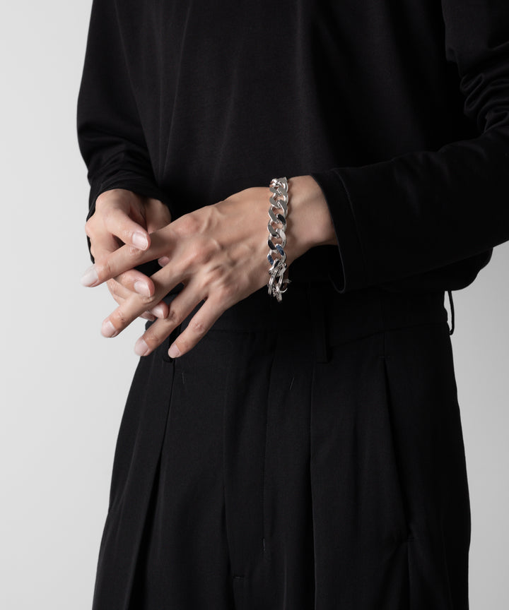 THE OBJECT ザ オブジェクトのHKG BRASS BRACELET RINGHOOK - SILVERの公式通販サイトsession福岡セレクトショップ