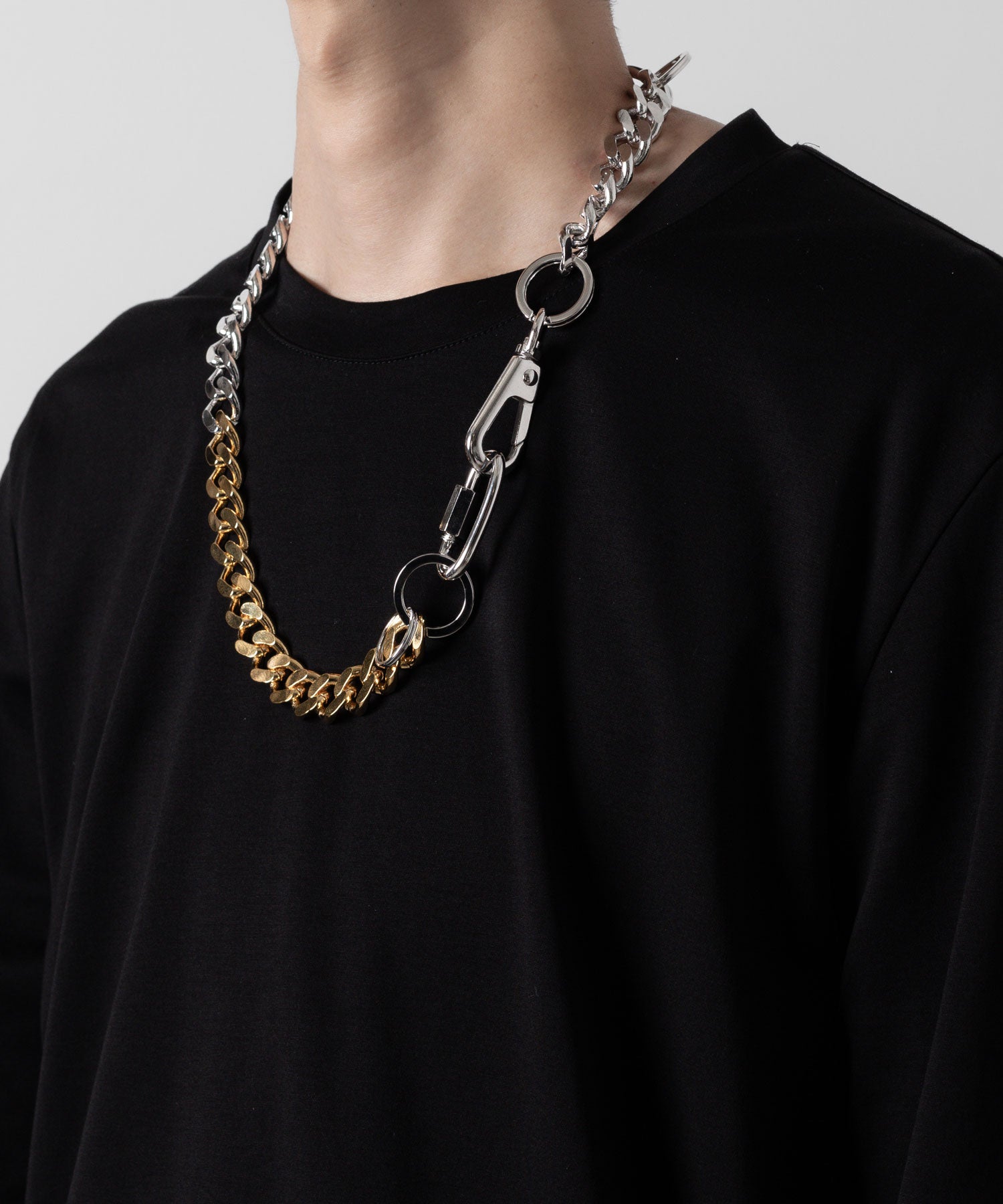 THE OBJECT ザ オブジェクトのHKG COMBINATION KARABINA NECKLACE - SILVERの公式通販サイトsession福岡セレクトショップ