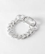 画像をギャラリービューアに読み込む, THE OBJECT ザ オブジェクトのHKG BRASS BRACELET RINGHOOK - SILVERの公式通販サイトsession福岡セレクトショップ
