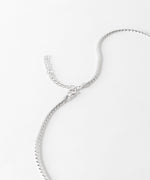 画像をギャラリービューアに読み込む, THE OBJECT ザ オブジェクトのPAR NARROW SNAKE NECKLACE - SILVERの公式通販サイトsession福岡セレクトショップ
