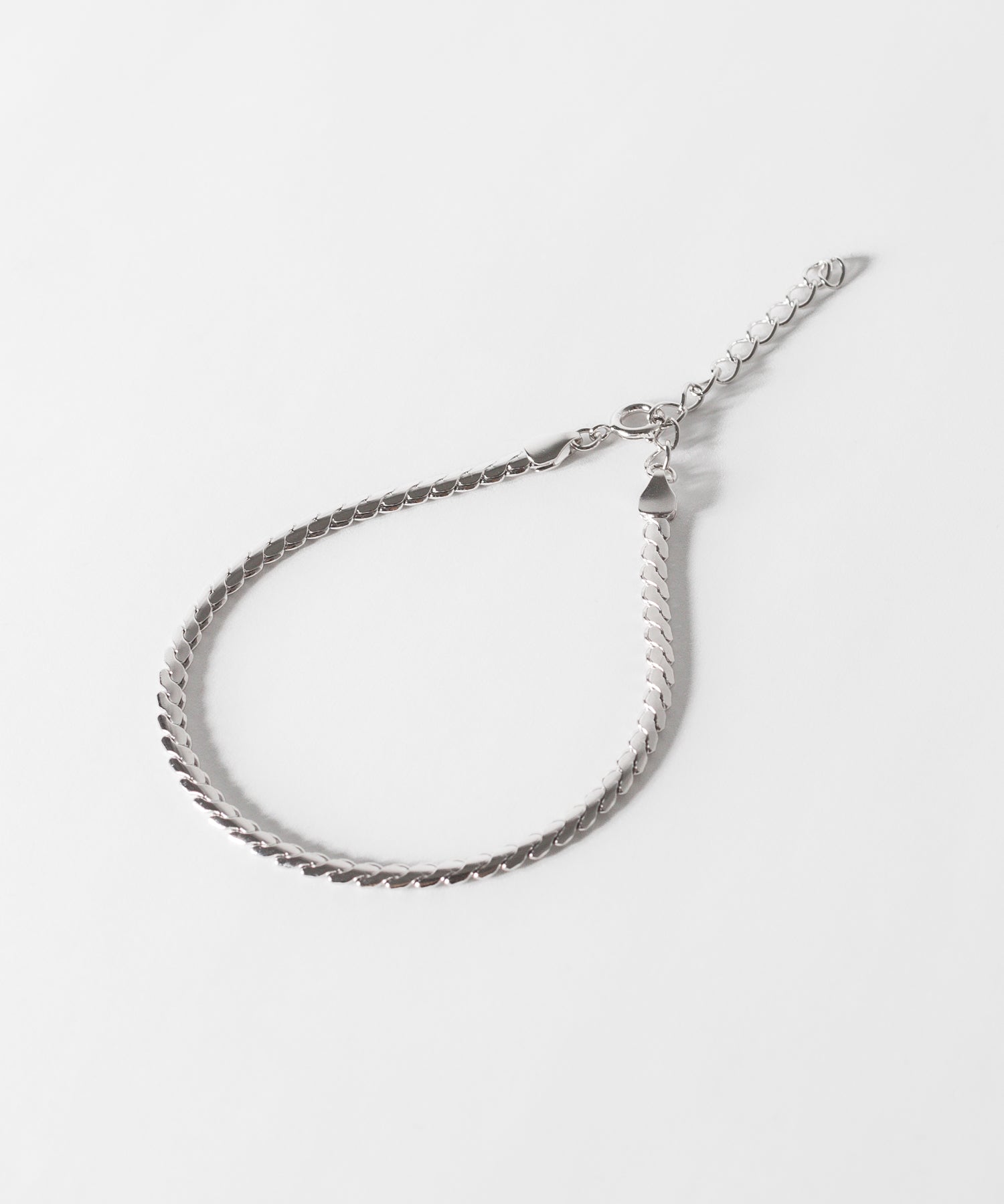 THE OBJECT ザ オブジェクトのPAR NARROW SNAKE BRACELET SILVERの公式通販サイトsession福岡セレクトショップ