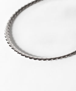 THE OBJECT ザ オブジェクトのPAR NARROW SNAKE BRACELET SILVERの公式通販サイトsession福岡セレクトショップ