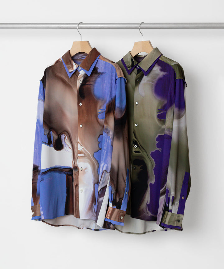 UJOH - ウジョー×KANAKO SASAKIのW COLLAR SHIRTのWHITE公式通販サイトsession福岡セレクトショップ