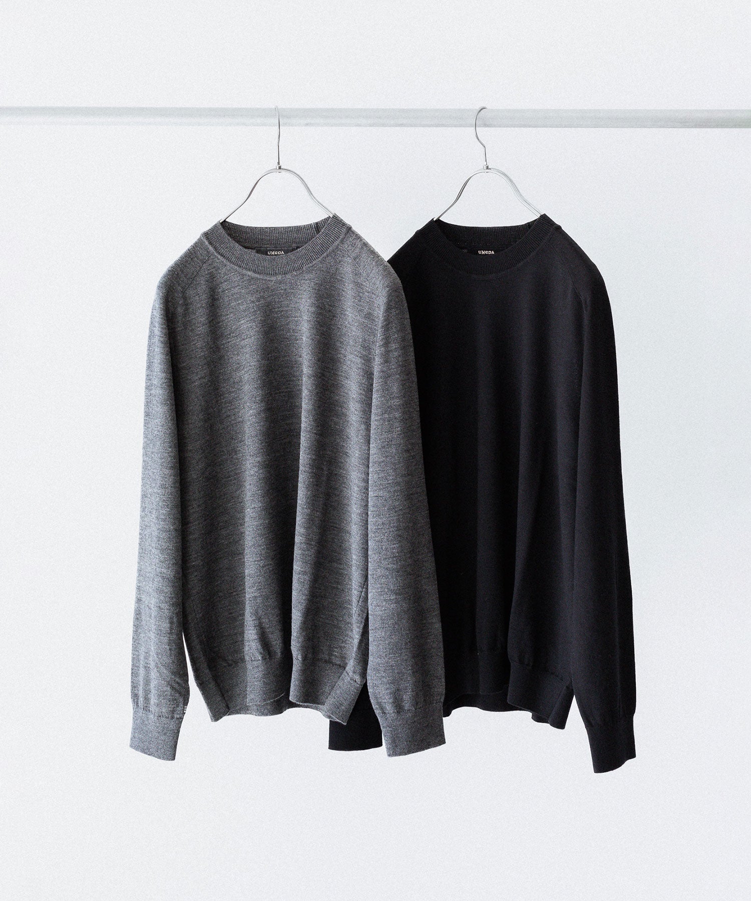 UMEDA ウメダニットの12GG CREW NECK PULLOVER - GREYの公式通販サイトsession福岡セレクトショップ