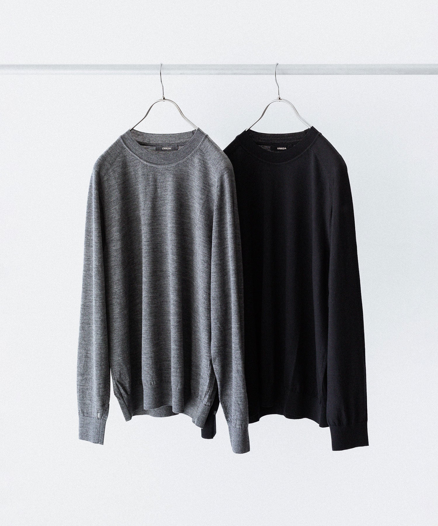 UMEDA ウメダニットの16GG CREW NECK PULLOVER - BLACKの公式通販サイトsession福岡セレクトショップ
