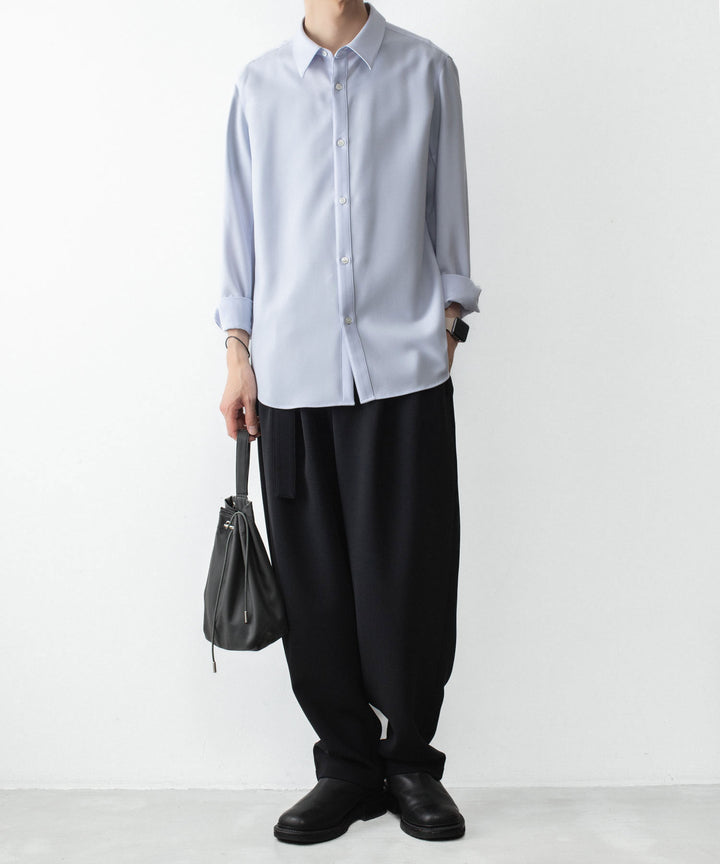 ATTACHMENT アタッチメントのPE COMPACT TWILL REGULAR COLLAR DRESS SHIRT - L.BLUEの公式通販サイトsession福岡セレクトショップ